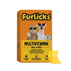 Furlicks Multivitamin for Cats and Dogs (Limited Shelf Life)