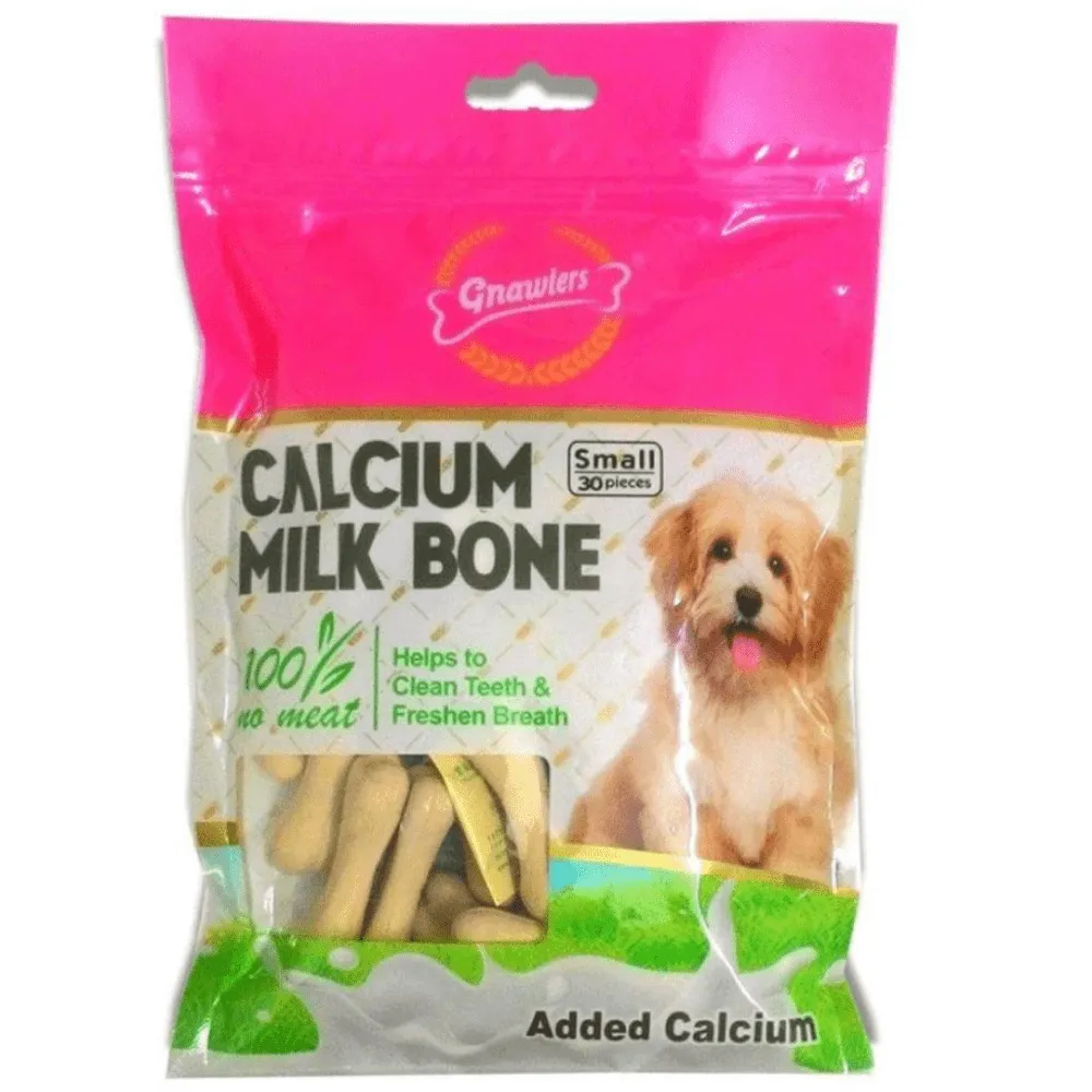 Gnawlers Calcium Milk Bone and Henlo Chicken Pops Dog Treats Combo