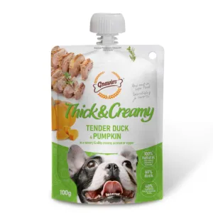 Gnawlers Tender Duck and Pumpkin Thick and Creamy Dog Treats
