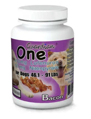 Guardian One 410mg Lufenuron & 57mg Nitenpyram for Large Dogs 46.1 - 91 Lbs