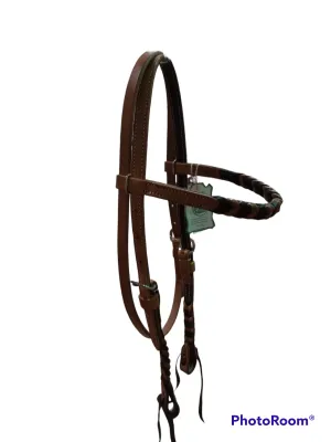 Headstall Browband Blood Knot Latigo