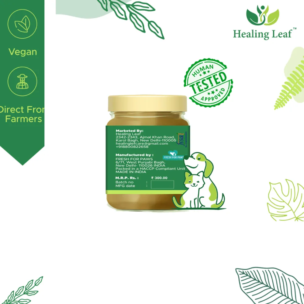 Healing Leaf Hemp Peanut Butter and Kong Classic Toy Combo for Dogs