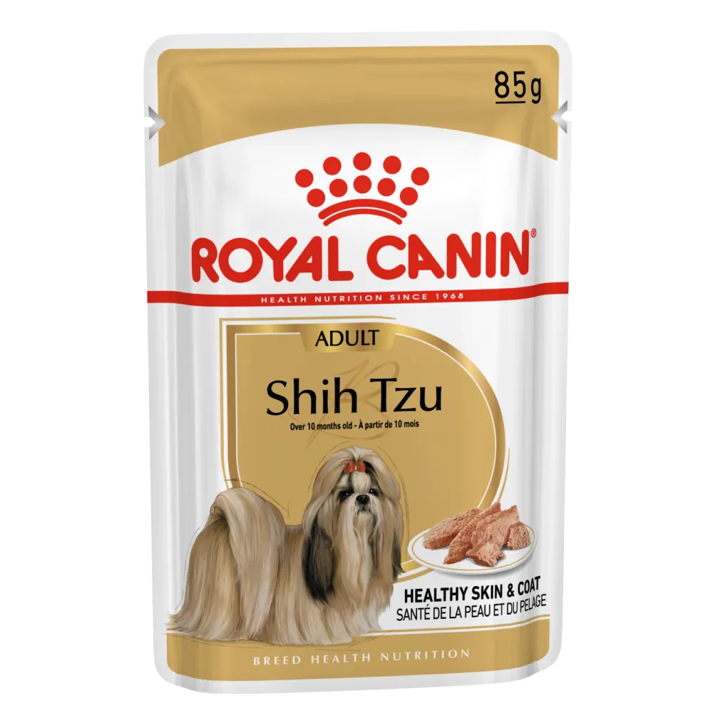 Henlo Baked Adult Dry Food and Royal Canin Loaf In Gravy Shih Tzu Adult Wet Food Combo