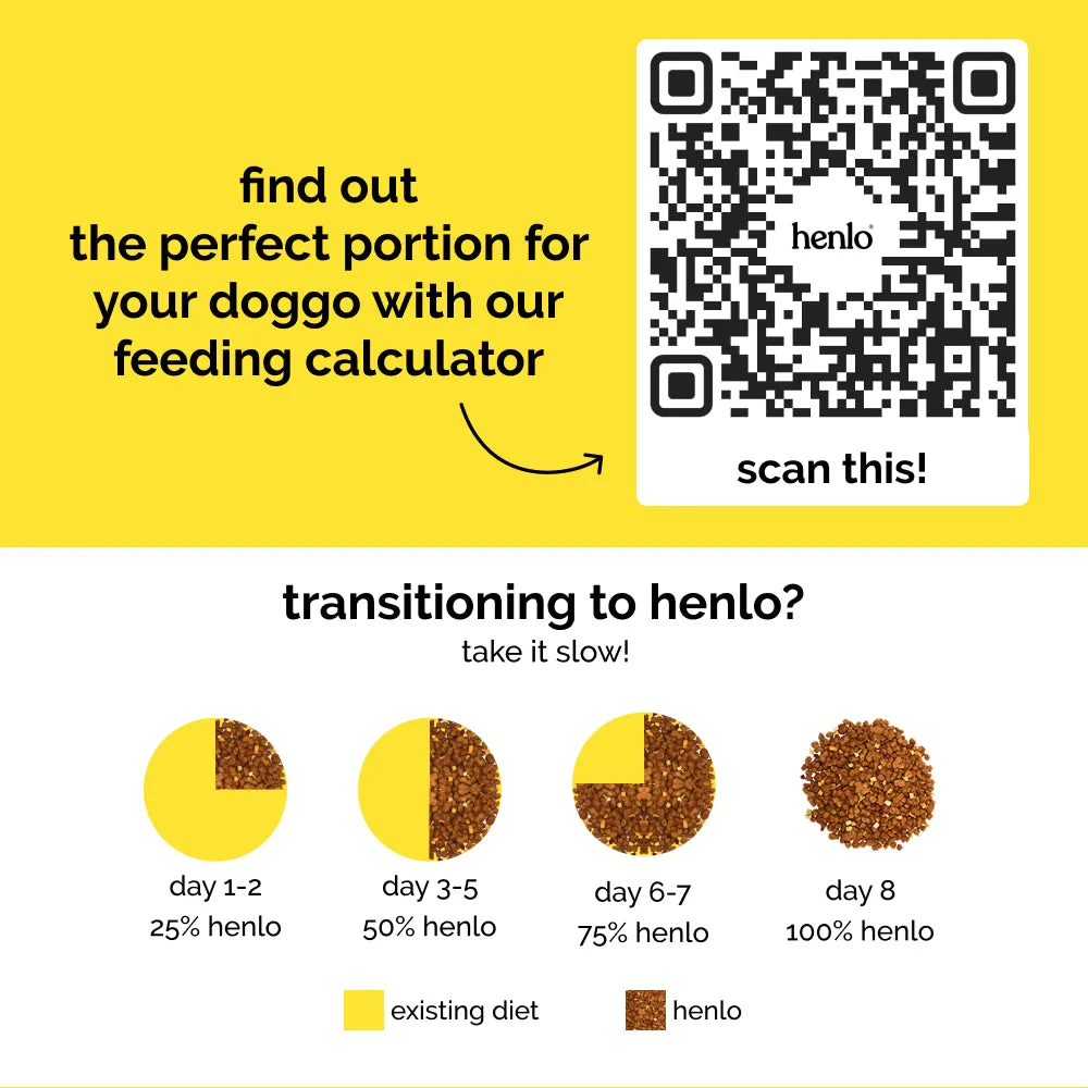 Henlo Chicken & Vegetable and Chicken & Egg Baked Dry Food for Adult Dogs Combo