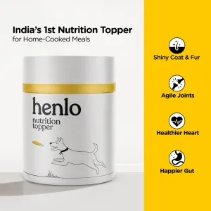 Henlo Everyday Topper for Home Cooked Food | Balanced Nutrition for Dogs
