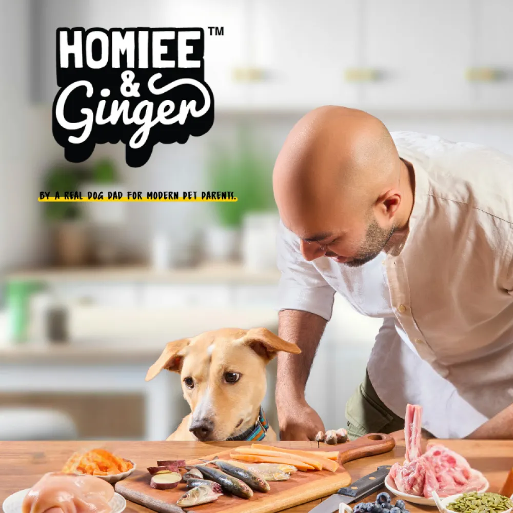 Homiee & Ginger Power Bowl Surf & Turf Fresh Food for Dogs