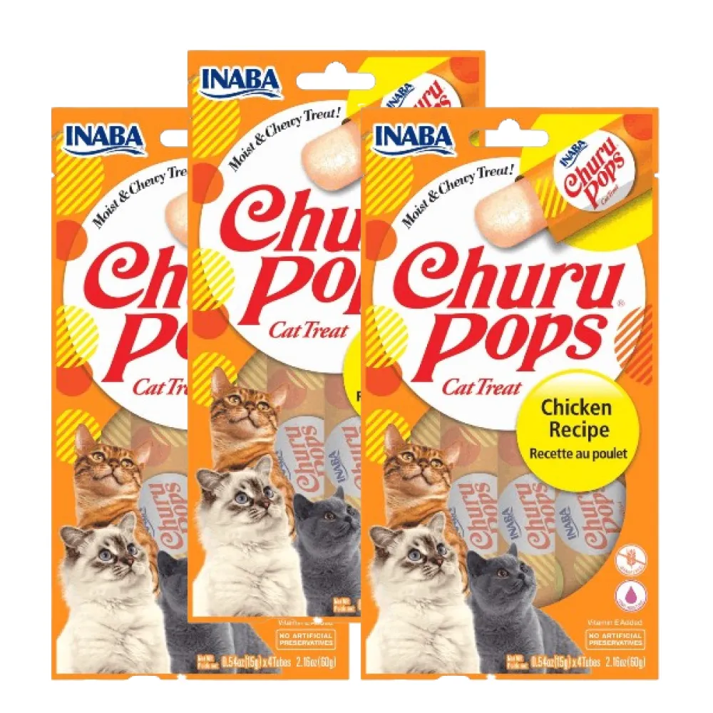 INABA Churu Pops Chicken Flavour Cat Treat