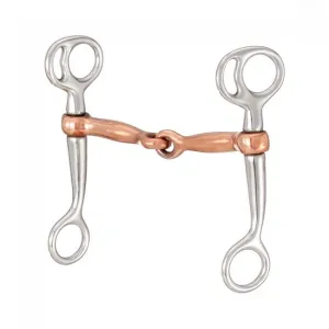 Kelly Silver Star Copper Mouth Breaking Bit - Chrome Plated - 5" mouth
