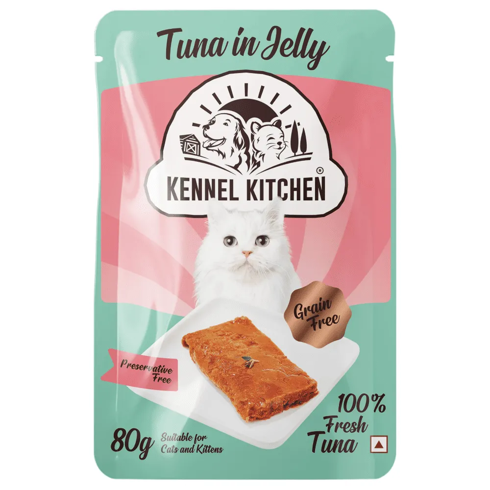 Kennel Kitchen Tuna in Jelly Kitten & Adult Cat Wet Food (All Life Stage)