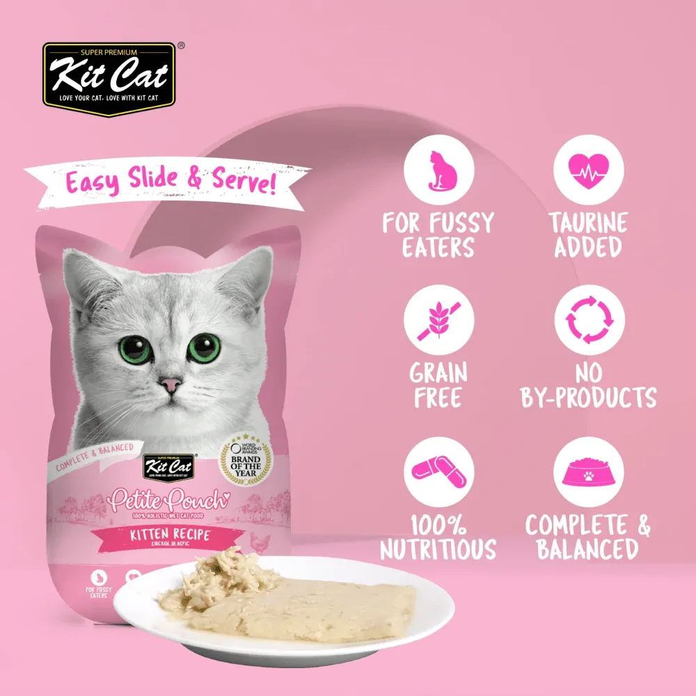 Kit Cat Chicken and Tuna and Chicken Cat Wet Food Combo