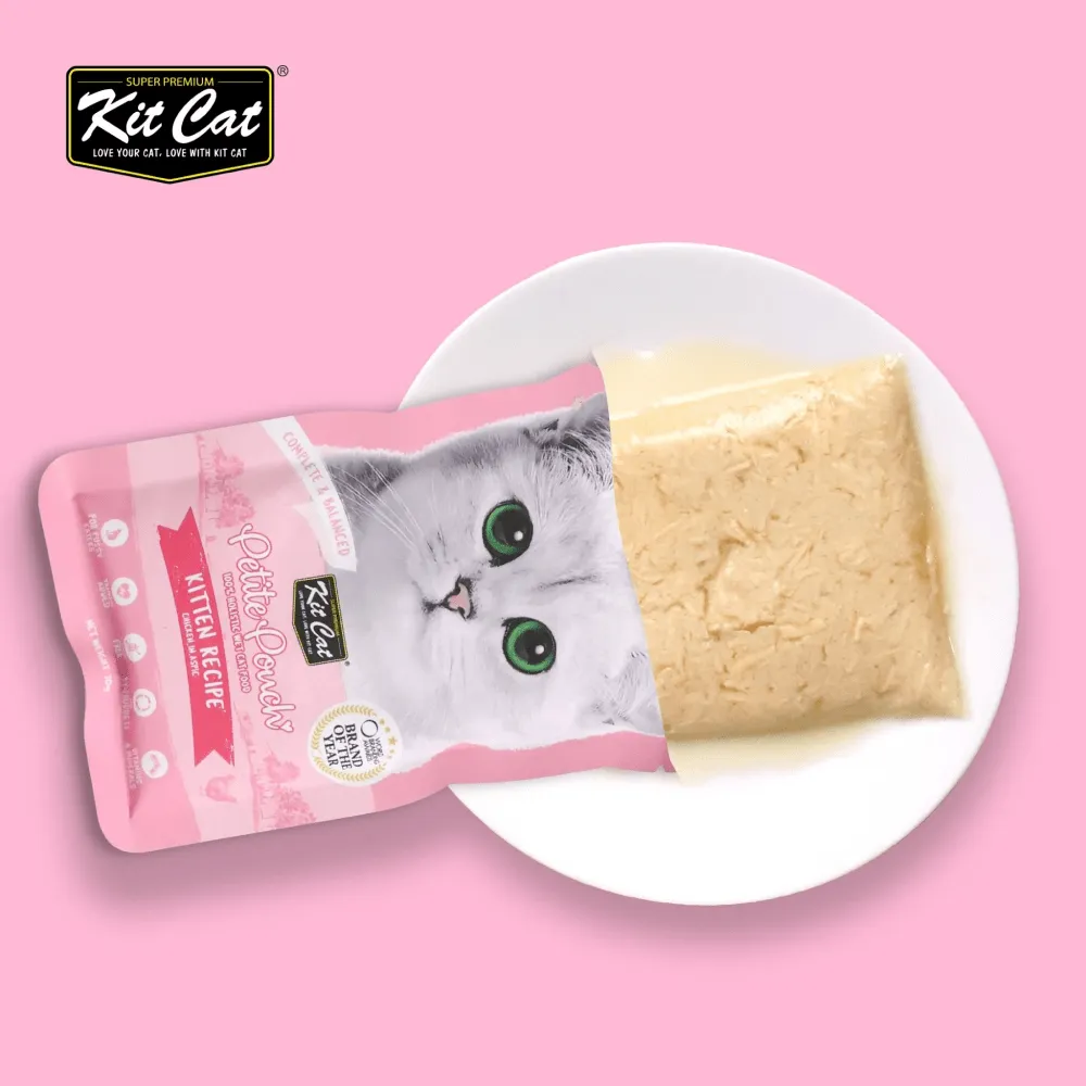 Kit Cat Chicken and Tuna and Chicken Cat Wet Food Combo