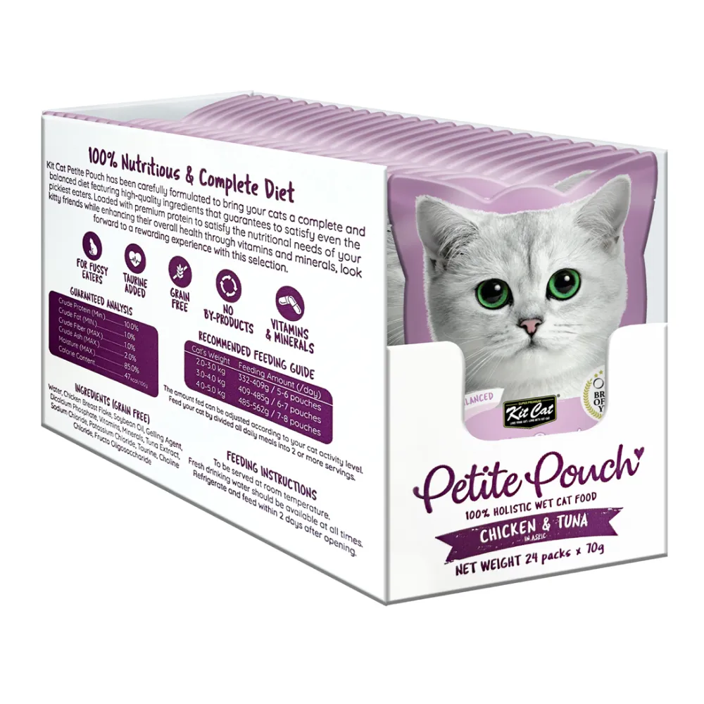 Kit Cat Chicken and Tuna Cat Wet Food