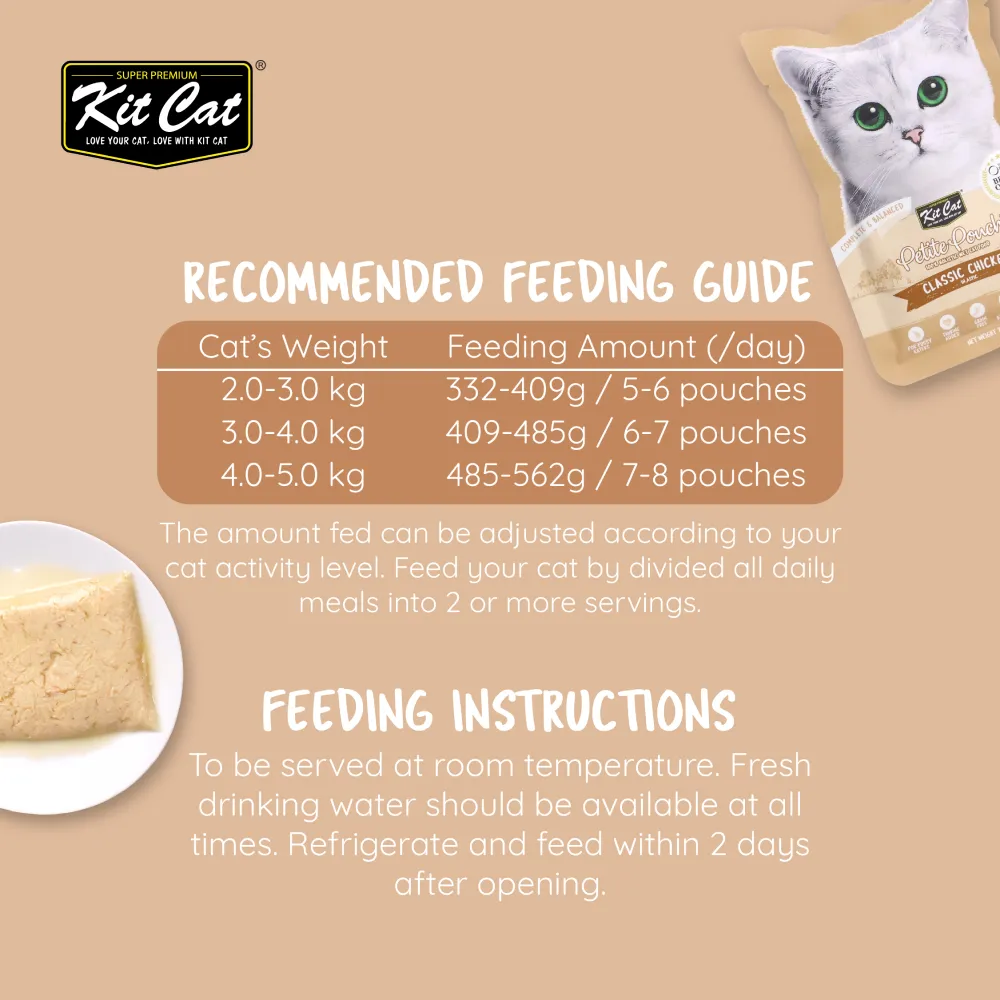Kit Cat Classic Chicken in Aspic Cat Wet Food