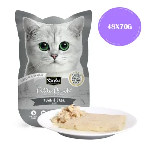 Kit Cat Tuna and Saba in Aspic Cat Wet Food