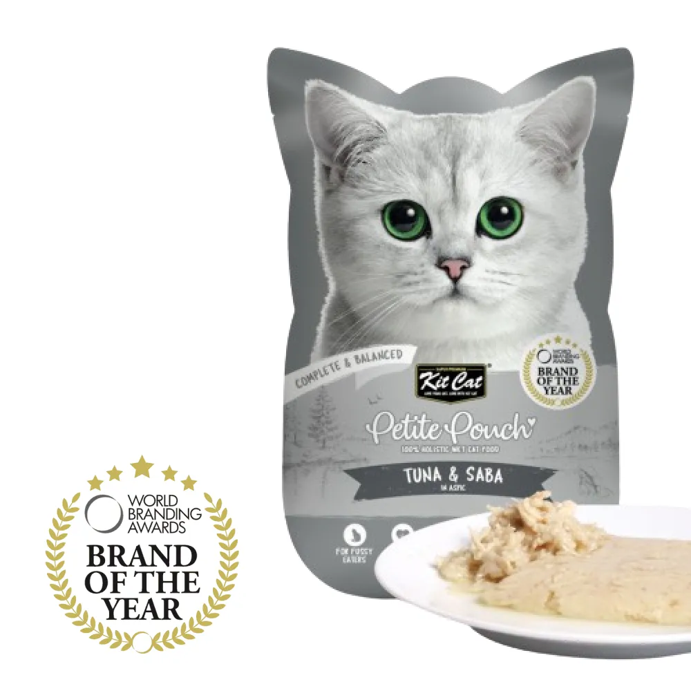 Kit Cat Tuna and Saba in Aspic Cat Wet Food