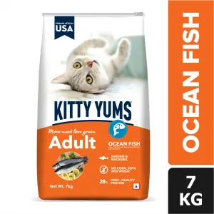 Kitty Yums Ocean Fish Adult (1  years) Cat Dry Food