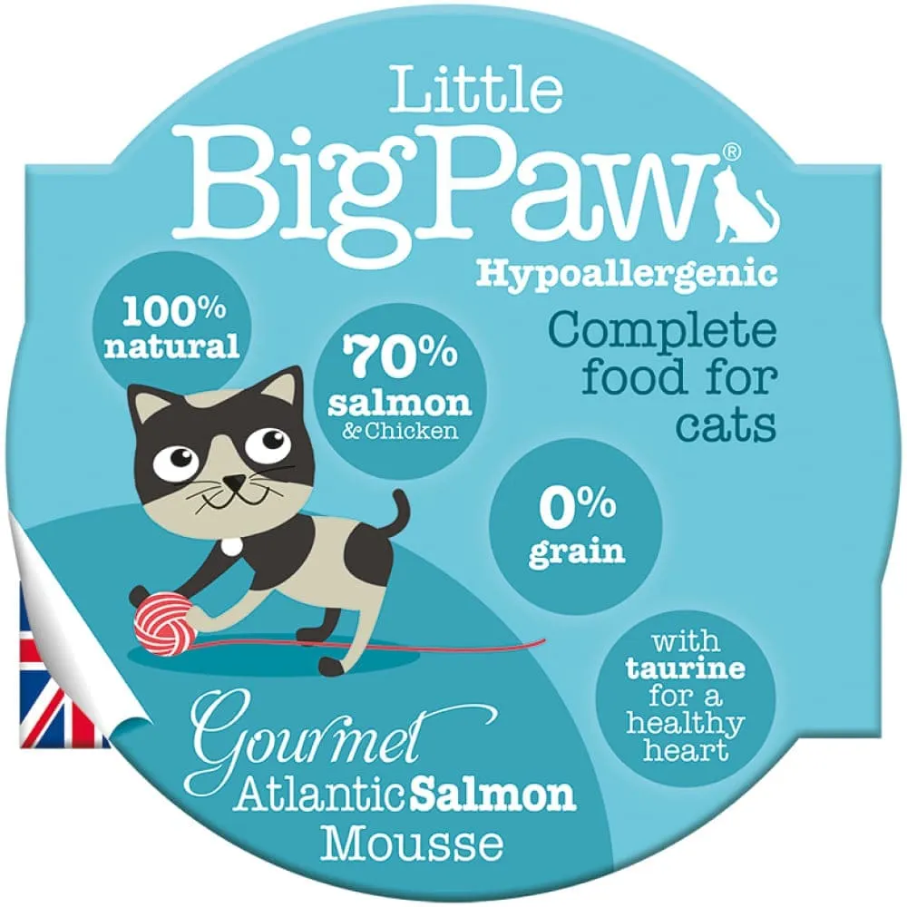 Little Big Paw Atlantic Salmon Mousse Cat Wet Food