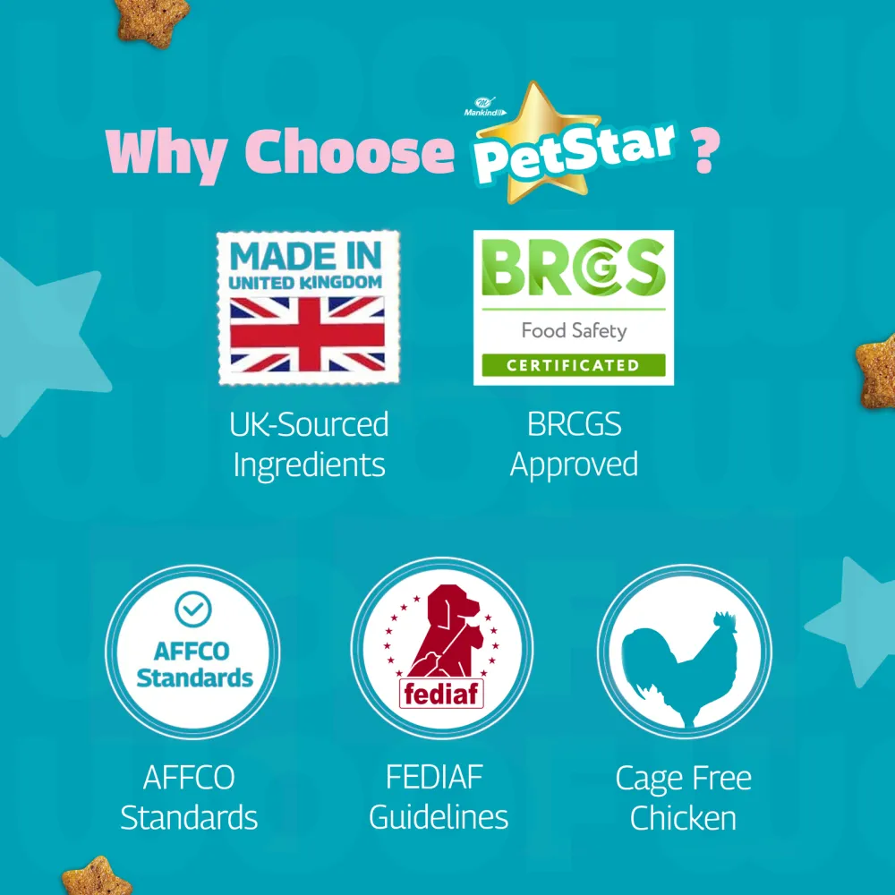 Mankind Petstar Meat and Wheat Adult Dog Dry Food