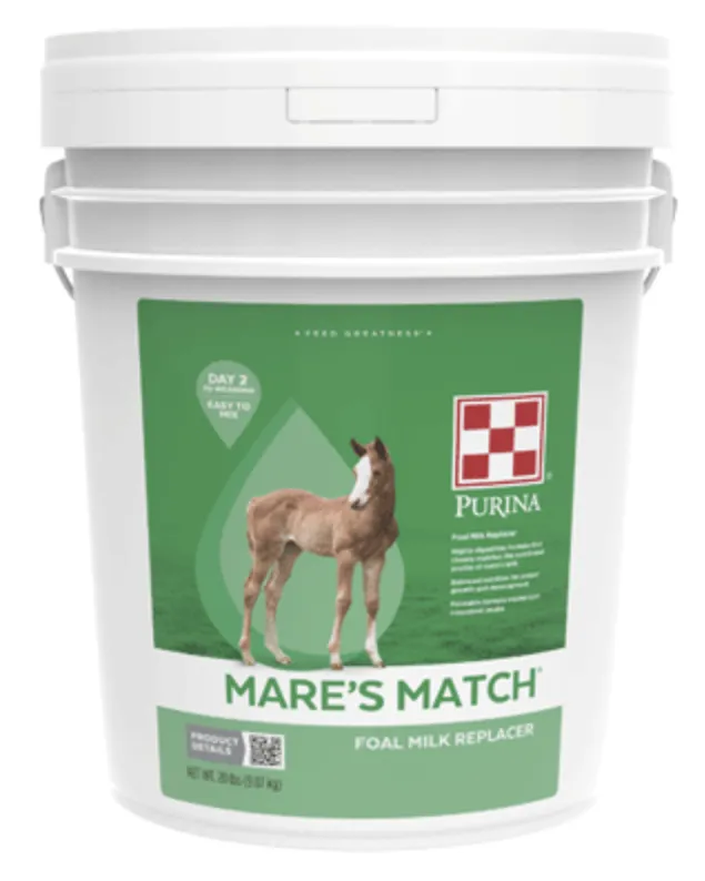 Mares Match Foal Milk Replacer 20 LBS Pail