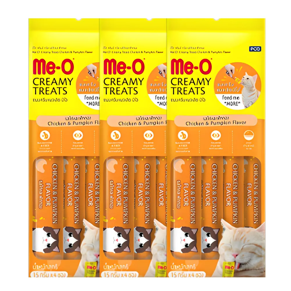 Me O Chicken and Pumpkin Cat Treat