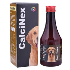 Medfly Healthcare CalciNex Syrup Calcium Supplement for Dogs and Cats (200ml)