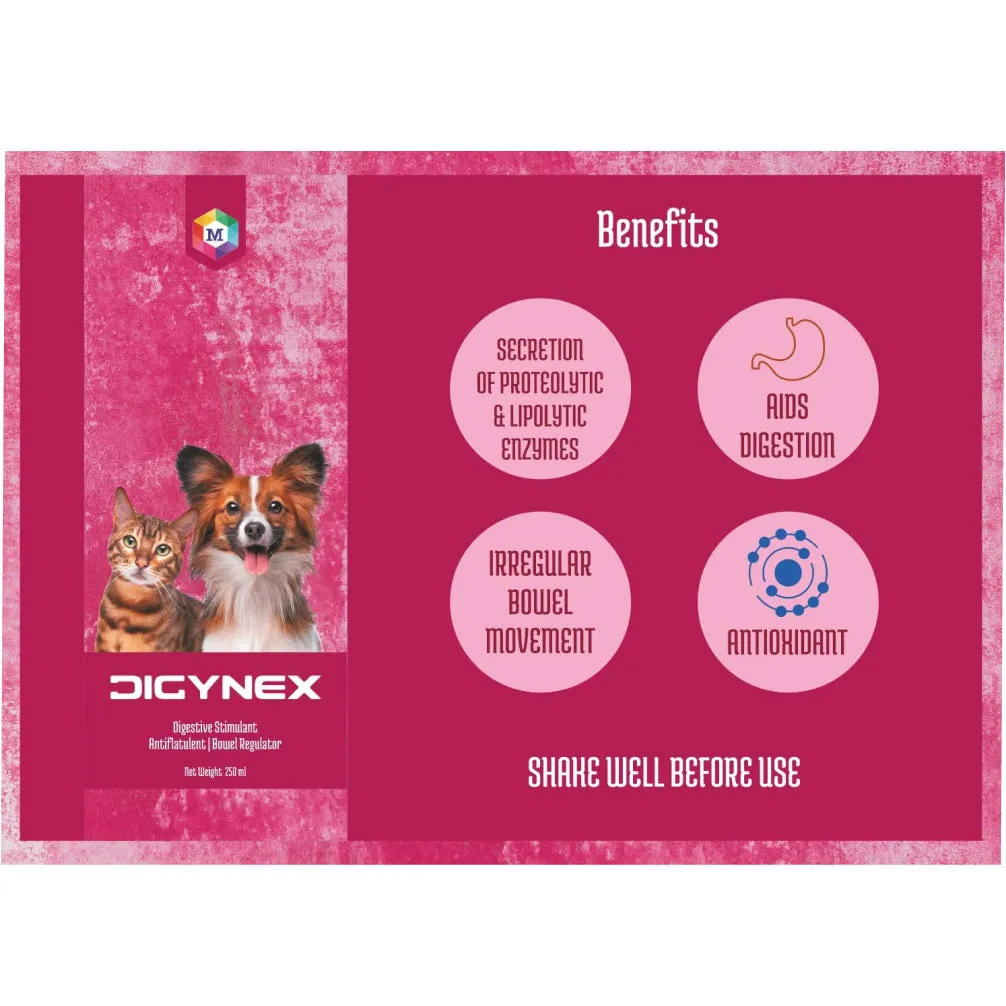 Medfly Healthcare DigyNex Syrup for Dogs and Cats