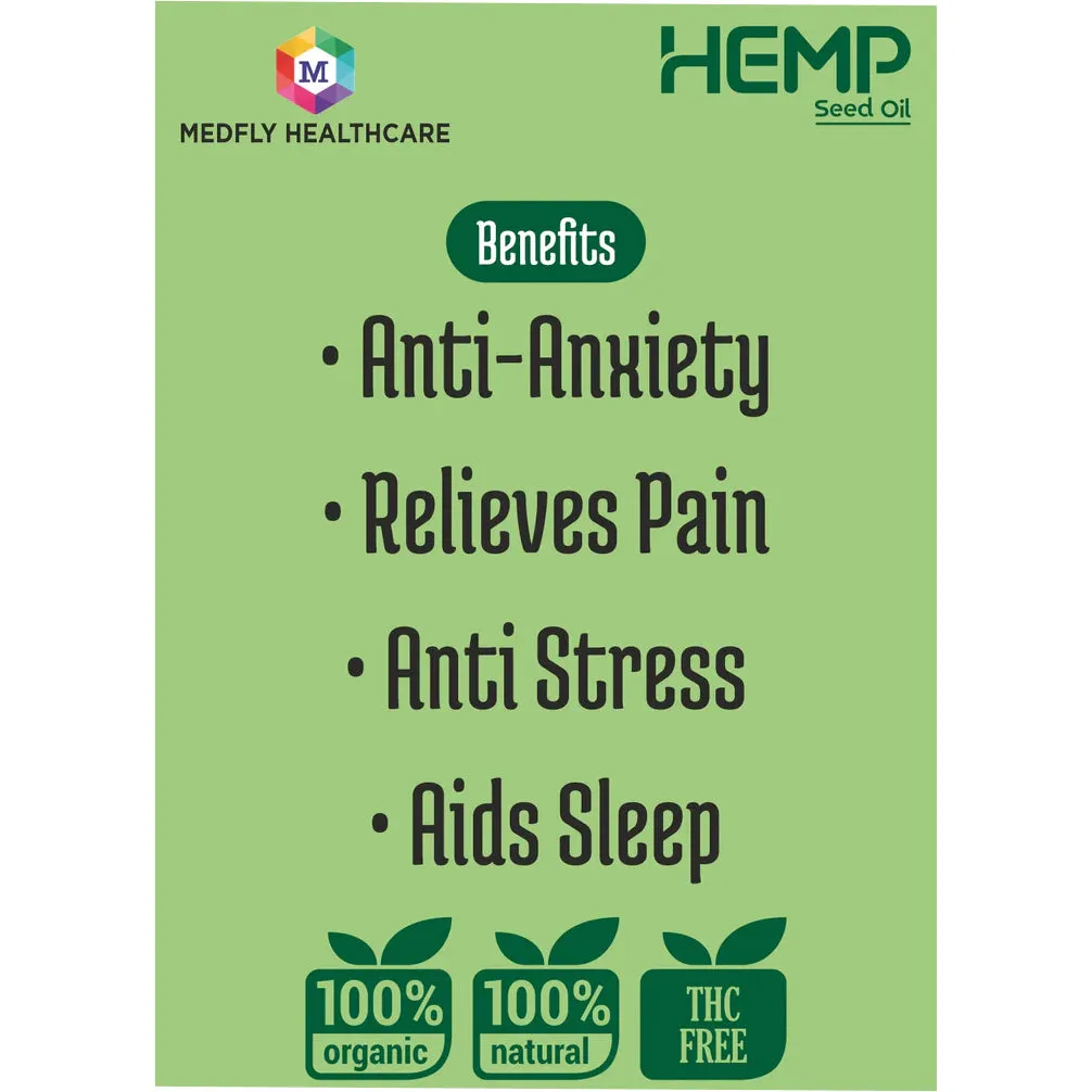 Medfly Healthcare Hemp Seed Oil for Dogs and Cats