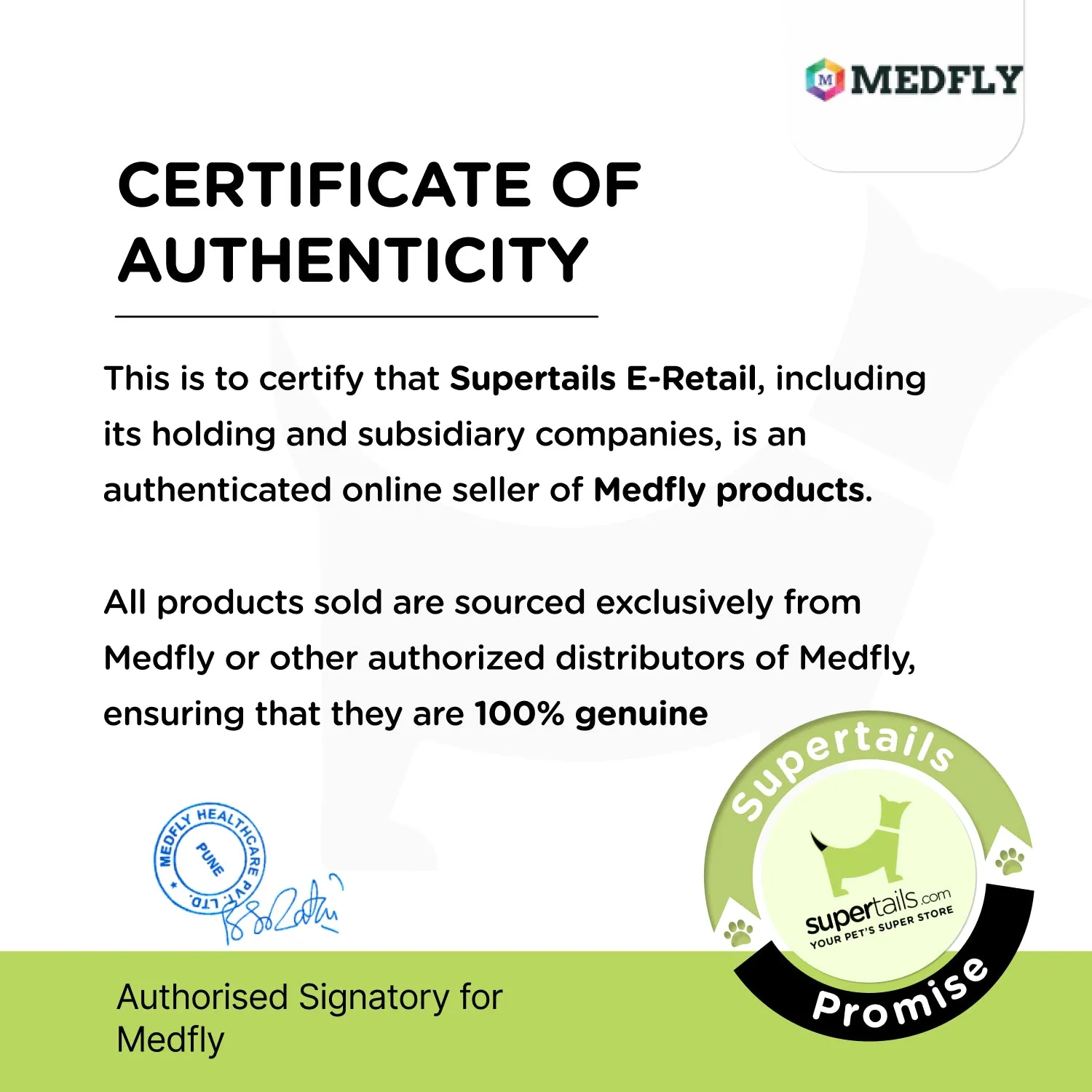 Medfly Healthcare Hemp Seed Oil for Dogs and Cats