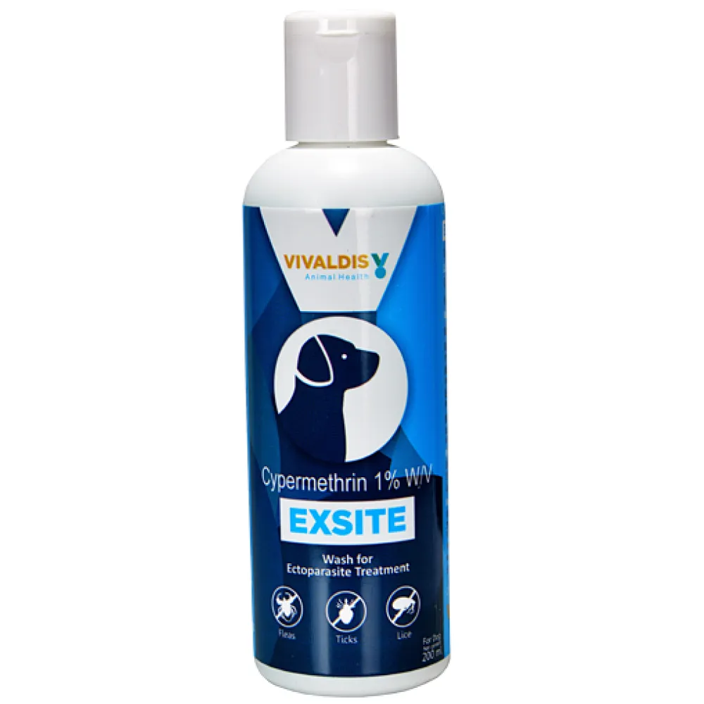 MSD Animal Health Bravecto Tablet (20-40 kg) and Vivaldis Exsite Dog Shampoo Tick & flea Control Combo