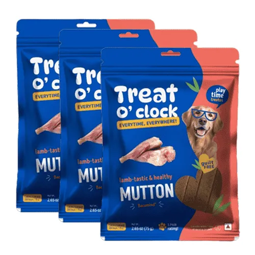 Natural Remedies Treat O'Clock Mutton Treats for Dogs