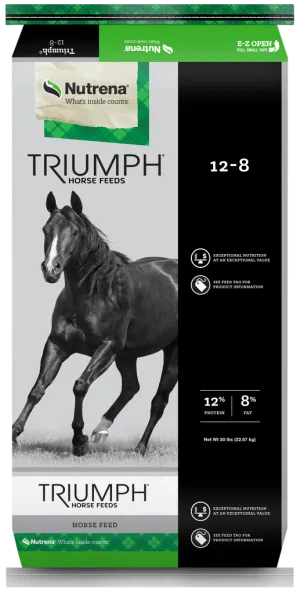 Nutrena Triumph 12-8 Horse Feed
