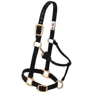 ORIGINAL ADJUSTABLE CHIN AND THROAT SNAP HALTER, 1"