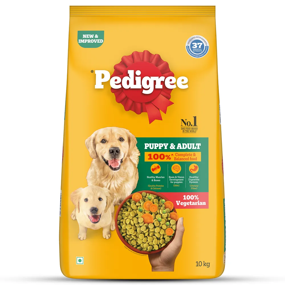 Pedigree 100% Vegetarian Puppy and Adult Veg Dog Dry Food
