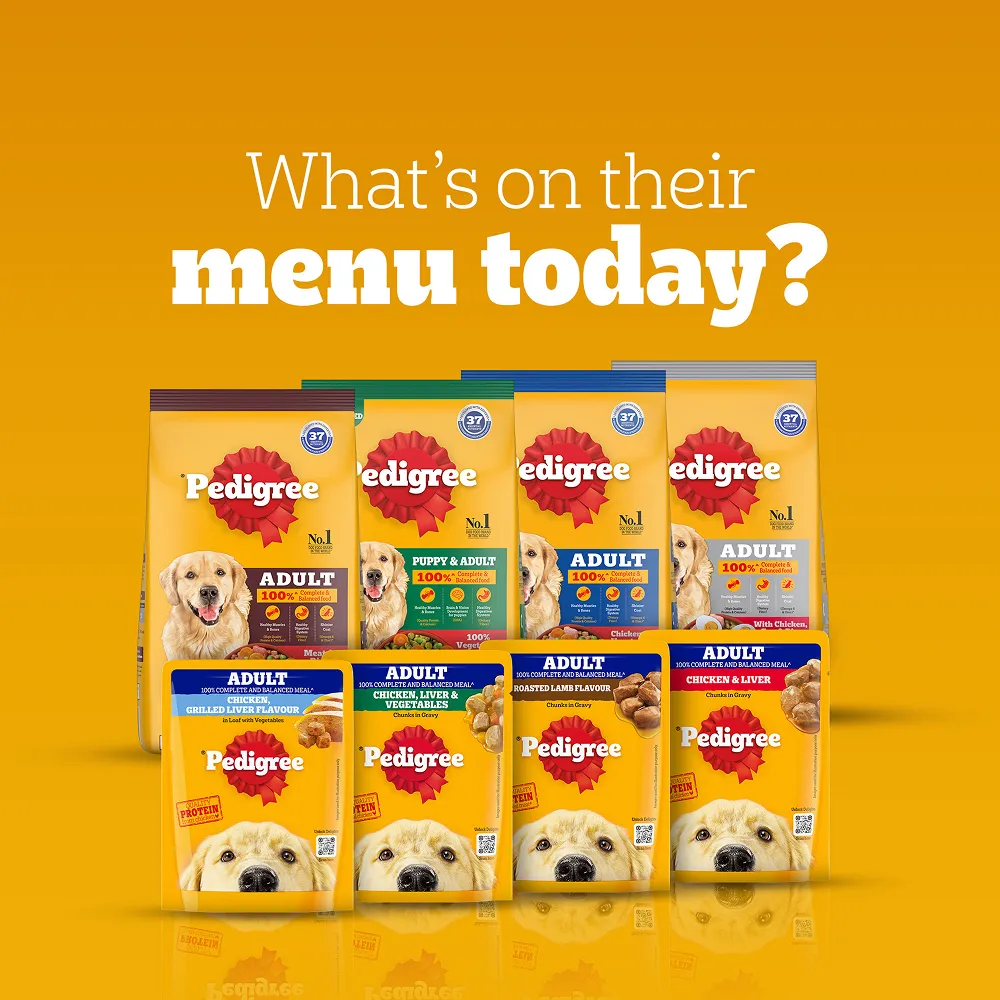 Pedigree 100% Vegetarian Puppy and Adult Veg Dog Dry Food