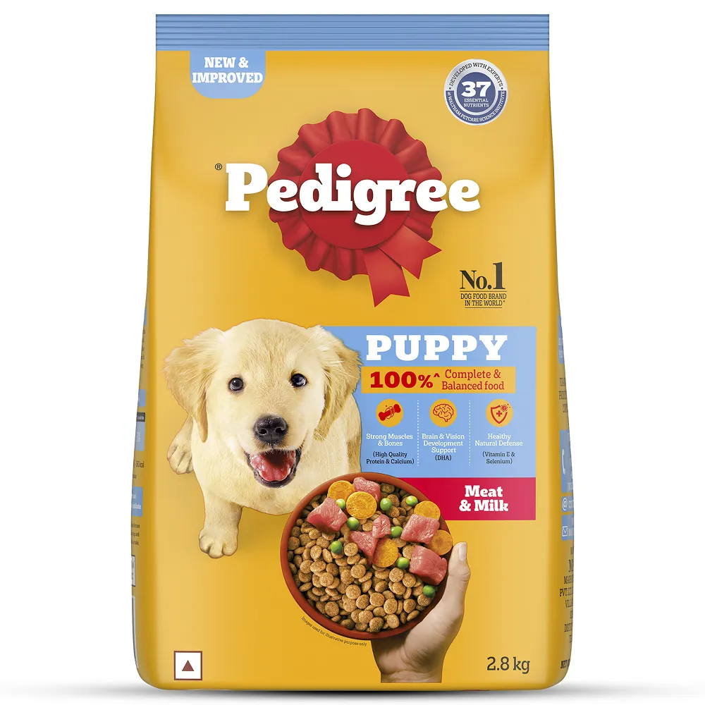 Pedigree Meat & Milk Puppy Dog Dry Food