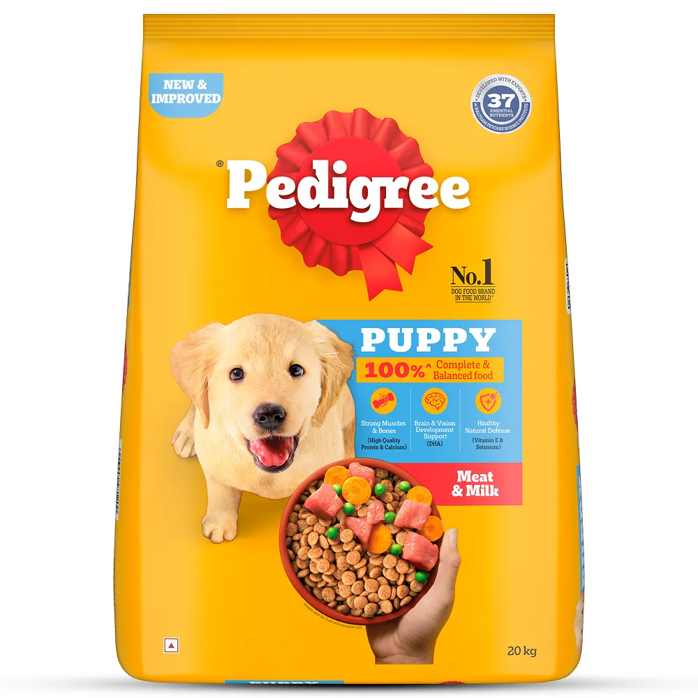 Pedigree Meat & Milk Puppy Dog Dry Food