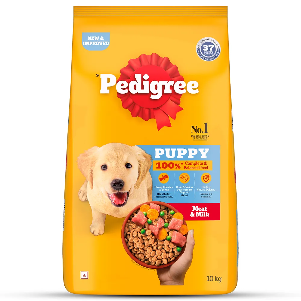 Pedigree Meat & Milk Puppy Dog Dry Food