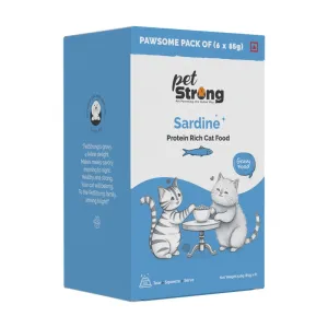PetStrong Sardine in Gravy Cat Wet Food