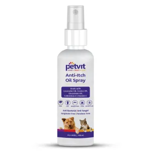 Petvit Anti Itch Oil Spray for Cats & Dogs