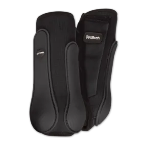 ProTech Front Splint Boots - Front Black Medium