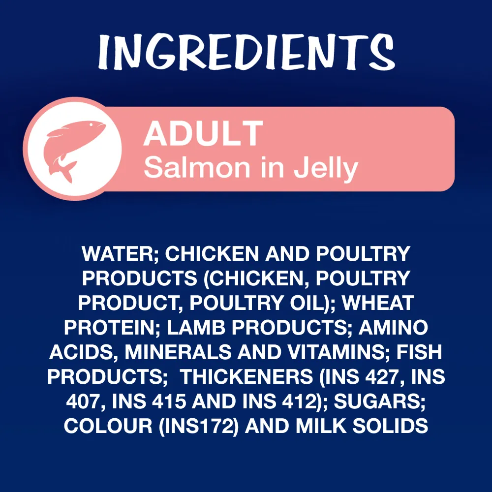 Purina Felix Chicken with Jelly and Salmon with Jelly Adult Cat Wet Food Combo