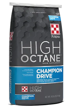 Purina High Octane Champion Drive - 40 LBS BAG