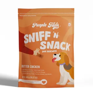 Purple Tails Butter Chicken Biscuits Dog Treat