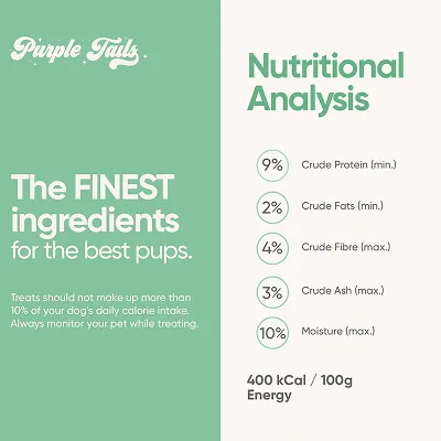 Purple Tails Honey and Oats Biscuits Dog Treat