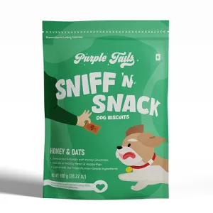 Purple Tails Honey and Oats Biscuits Dog Treat