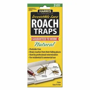 Roach Traps W/Irristible Lures 2Pk