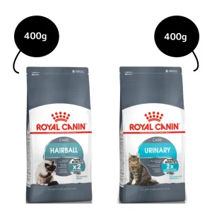 Royal Canin Hairball Care Dry Food and Urinary Care Adult Cat Dry Food Combo