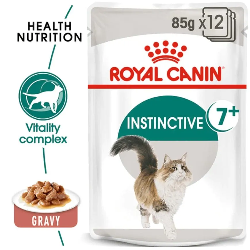 Royal Canin Instinctive 7  Gravy Cat Wet Food