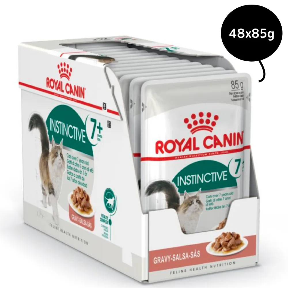 Royal Canin Instinctive 7  Gravy Cat Wet Food