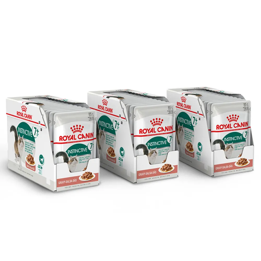 Royal Canin Instinctive 7  Gravy Cat Wet Food